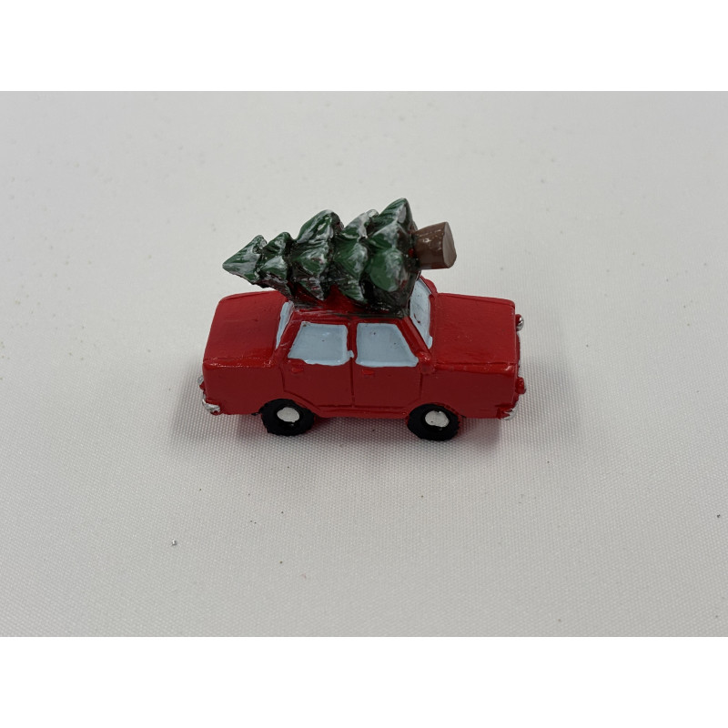 Autko z Choinką- Mini Figurka