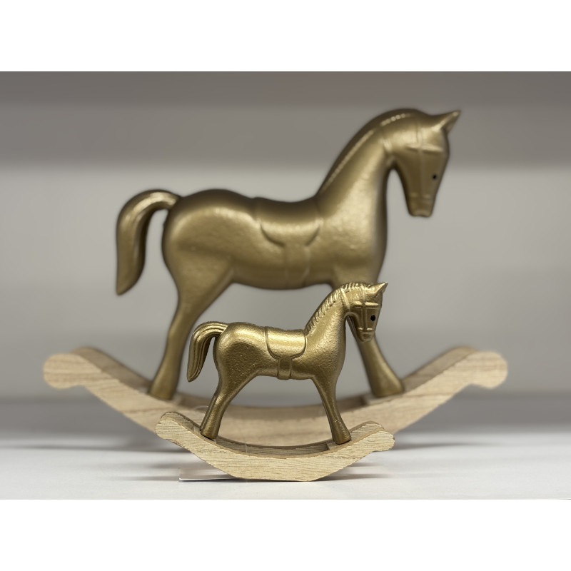 Konik na Biegunach- Złoty