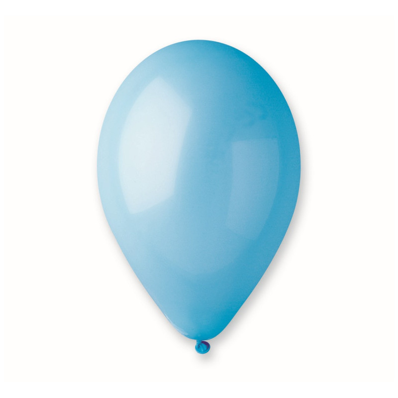 Balon Pastel- Błękitny 10"