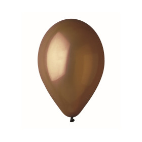 Balon Pastel- Brązowy 10"
