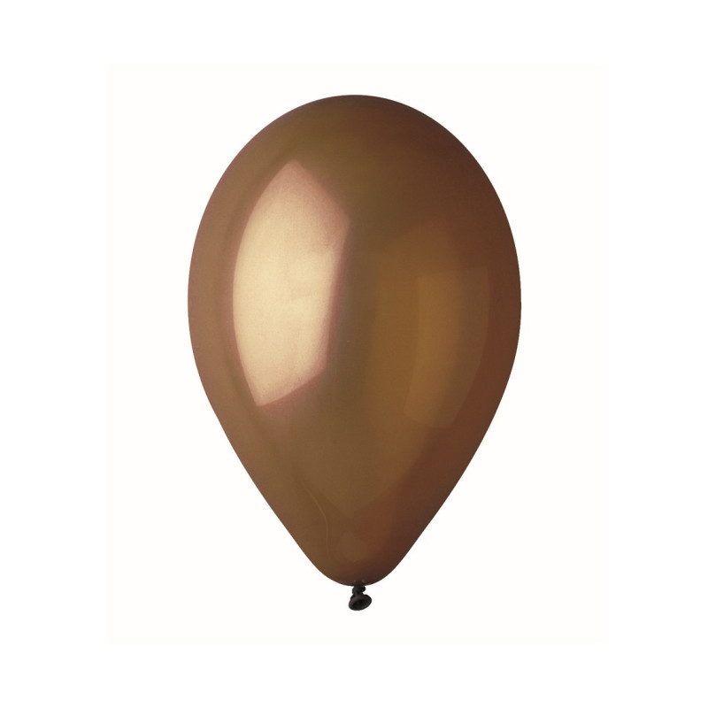 Balon Pastel- Brązowy 10"