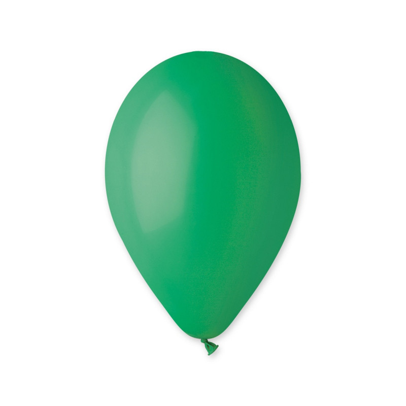 Balon Pastel- Ciemnozielony 10"