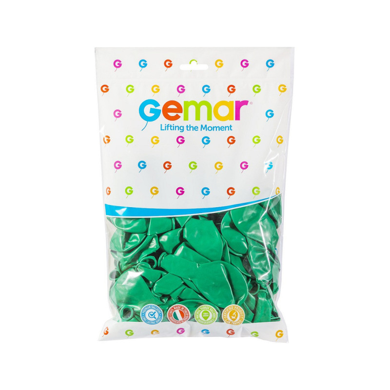 Balon Pastel- Ciemnozielony 10"