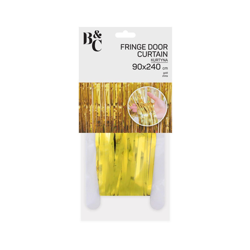 Kurtyna Dekoracyjna- Złota