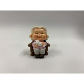 Figurka Babcia z Kotem