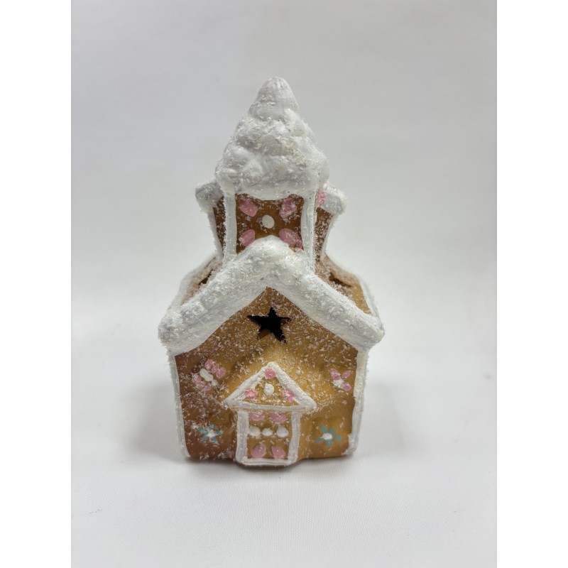 Domek Ceramiczny- Cukierkowy LED