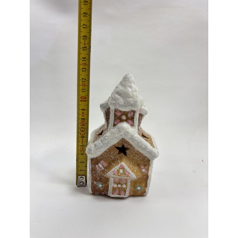 Domek Ceramiczny- Cukierkowy LED