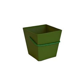 Pudełko Trapez ze Sznurkiem- Ciemny Zielony