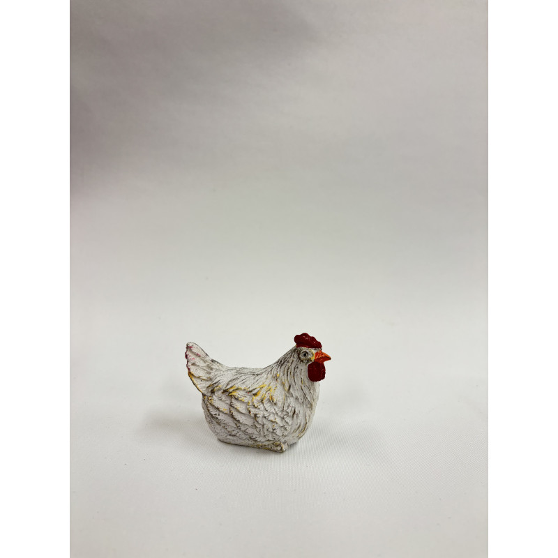 Kura- Biała Przecierania Mini Figurka