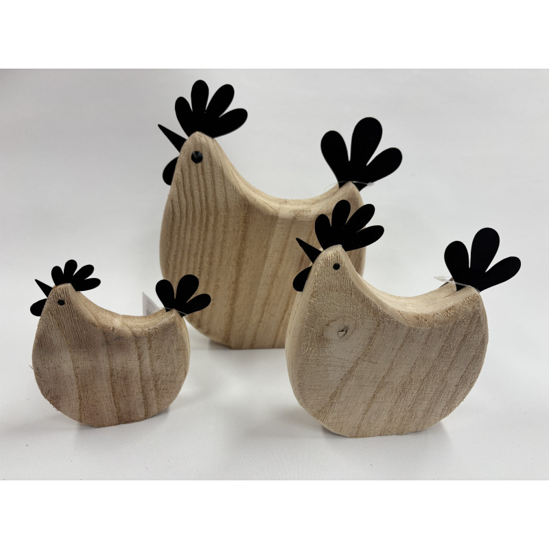 Kurka Drewniana- Okrągła