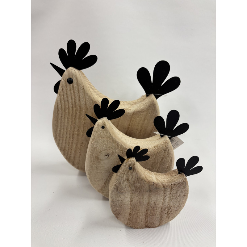 Kurka Drewniana- Okrągła