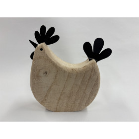 Kurka Drewniana- Okrągła