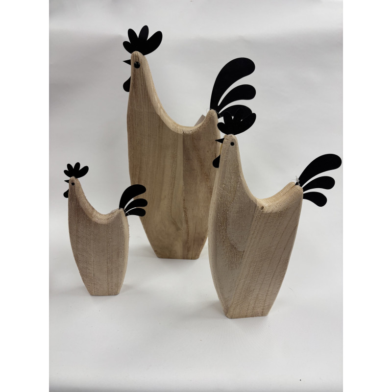 Kurka Drewniana- Podłużna