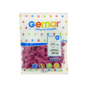 Balon Pastel- Ciemnoróżowy 5"