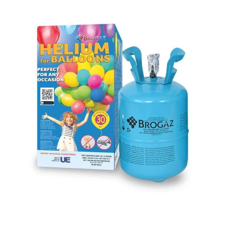 Butla z Helem- 30 Balonów