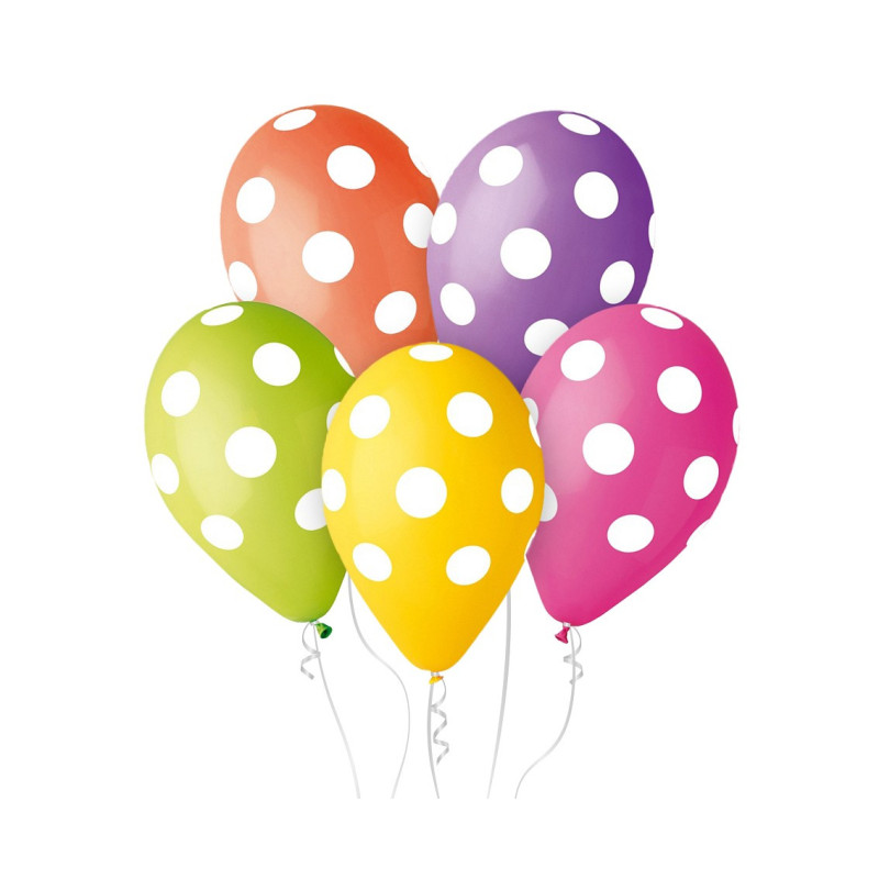 Balony Gumowe- Grochy