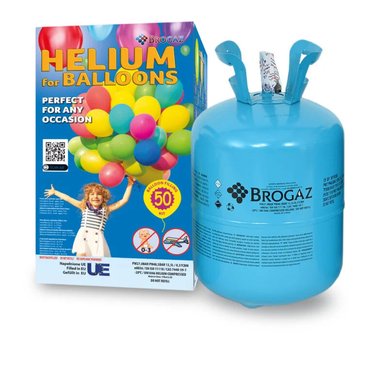 Butla z Helem- 50 Balonów